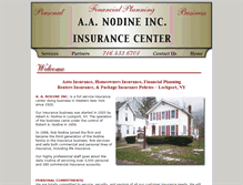 Tablet Screenshot of nodineinsurance.com